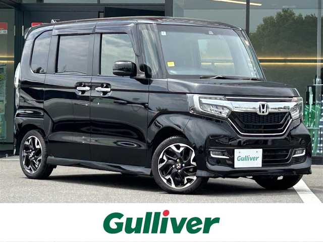 ホンダ Ｎ ＢＯＸ カスタム G EX ターボ ホンダセンシング 栃木県 2018(平30)年 3.2万km クリスタルブラックパール ホンダセンシング/純正8インチナビ/DVD/Bluetooth/USB/バックカメラ/ビルトインETC/前ドライブレコーダー/両側パワースライドドア/アダプティブクルーズコントロール/スマートキー×2/プッシュスタート/ステアリングリモコン/LEDオートライト/LEDフォグランプ/純正15インチAW/アイドリングストップ/横滑り防止装置/電動格納ミラー/ドアバイザー/パドルシフト