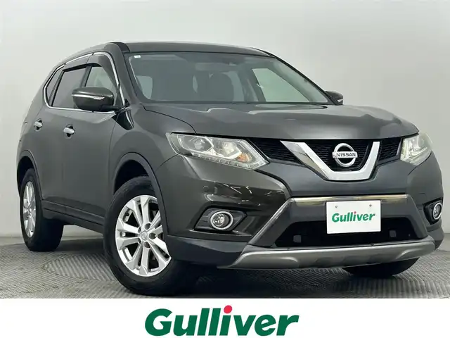日産 エクストレイル 20X エマージェンシーブレーキ 道央・札幌 2016(平28)年 7.5万km チタニウムカーキ ・４WD/・純正ナビ/　CD/DVD/SD/BT/フルセグ/・バックカメラ/・ビルトインETC/・エマージェンシーブレーキ/・レーンキープアシスト/・クリアランスソナー/・ダウンヒルアシストコントロール/・カプロンシート/・前席シートヒーター/・キセノンライト/・オートライト/・プッシュスタート/・スマートキー/・純正フロアマット/・ドアバイザー