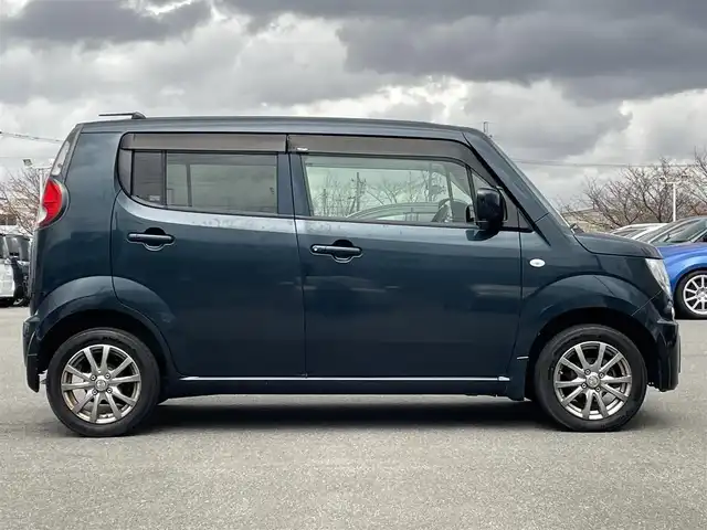 スズキ ＭＲワゴン L 山形県 2014(平26)年 8.3万km コメットグリーン メモリナビ/　　【CD　ワンセグ】/14インチアルミホイール/アイドリングストップ/ドライブレコーダー/フロアマット/ヘッドライトレベライザー/ドアバイザー/電動格納ミラー/スマートキー/ETC