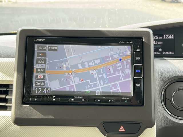 ホンダ Ｎ ＢＯＸ G L ホンダセンシング 秋田県 2017(平29)年 1.3万km プレミアムイエローパールⅡ 純正メモリナビ/純正BT、CD、DVD、TV/両側パワースライドドア/前後ドライブレコーダー/バックカメラ/コーナーセンサー/社外14インチAW/４WD