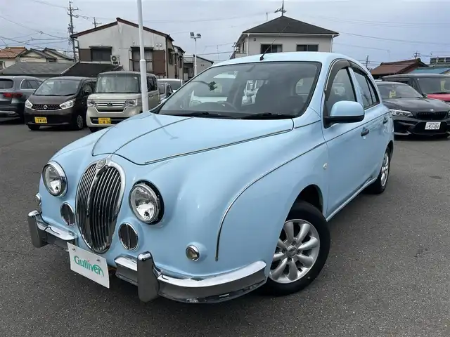 ミツオカ ビュート 12ST 愛知県 2015(平27)年 6.7万km 青 リモコンキー/クラシックウッドインナーパネル/クラシックドアトリム/クラシックセンターコンソール/社外ナビ/フルセグTV/BT/DVD/純正14インチAW/フロアマット/ドアバイザー/電動格納ミラー