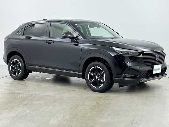 ホンダ ヴェゼル ハイブリッド e:HEV X 道央・札幌 2023(令5)年 4.1万km クリスタルブラックパール ・4WD/・寒冷地仕様/・社外ナビ&CD&DVD&BT&TV/・バックカメラ/・ホンダセンシング/・レーダークルーズコントロール/・前席シートヒーター/・ステアリングスイッチ/・ドアミラーヒーター/・社外ドライブレコーダー/・LEDヘッドライト/・ETC/・純正16インチAW