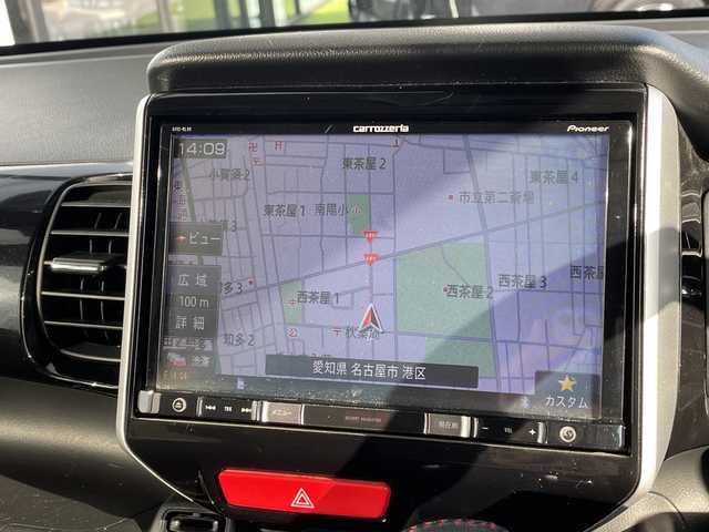 ホンダ Ｎ ＢＯＸ カスタム SSパッケージ 愛知県 2016(平28)年 6.5万km プレミアムベルベットパープル・パール 8型ナビ/両側パワースライドドア/シートヒーター/バックカメラ/アルミホイール/ETC/ステアリングスイッチ/スマートキー/プッシュスタート