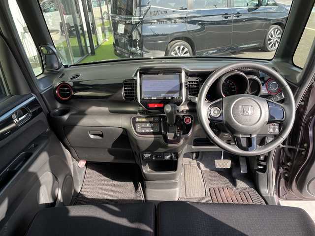 ホンダ Ｎ ＢＯＸ カスタム SSパッケージ 愛知県 2016(平28)年 6.5万km プレミアムベルベットパープル・パール 8型ナビ/両側パワースライドドア/シートヒーター/バックカメラ/アルミホイール/ETC/ステアリングスイッチ/スマートキー/プッシュスタート