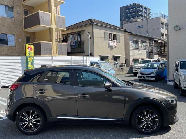 マツダ ＣＸ－３ 20S プロアクティブ 広島県 2017(平29)年 5.4万km チタニウムフラッシュマイカ /登録時走行距離/　　　　　　　53382キロ/ワンオーナー/i-stop/純正ナビ/バックカメラ/地デジ/ハーフレザーシート/パドルシフト/オートライト/HUD/スペアキー×１/ビルトインETC/新車時整備手帳/　　【保証書】/取扱説明書/