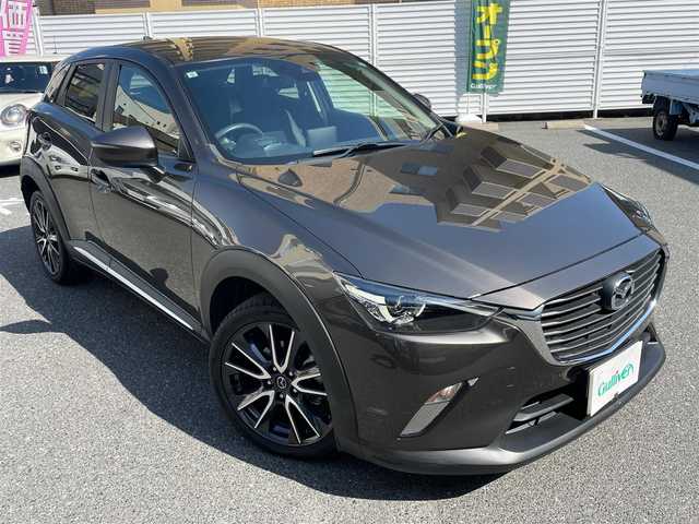 マツダ ＣＸ－３ 20S プロアクティブ 広島県 2017(平29)年 5.4万km チタニウムフラッシュマイカ /登録時走行距離/　　　　　　　53382キロ/ワンオーナー/i-stop/純正ナビ/バックカメラ/地デジ/ハーフレザーシート/パドルシフト/オートライト/HUD/スペアキー×１/ビルトインETC/新車時整備手帳/　　【保証書】/取扱説明書/