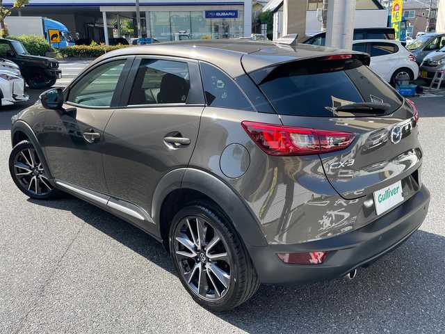 マツダ ＣＸ－３ 20S プロアクティブ 広島県 2017(平29)年 5.4万km チタニウムフラッシュマイカ /登録時走行距離/　　　　　　　53382キロ/ワンオーナー/i-stop/純正ナビ/バックカメラ/地デジ/ハーフレザーシート/パドルシフト/オートライト/HUD/スペアキー×１/ビルトインETC/新車時整備手帳/　　【保証書】/取扱説明書/