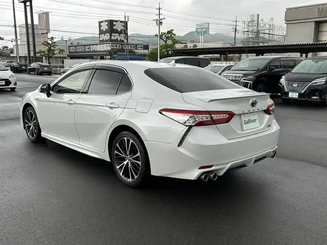 トヨタ カムリ WSレザーパッケージ 岡山県 2019(平31)年 8.8万km プラチナホワイトパールマイカ 純正8インチSDナビ/CD/DVD/USB/Bluetooth/フルセグ/バックカメラ/トヨタセーフティセンス/レーダークルーズコントロール/レーンキープアシスト/プリクラッシュセーフティ/ハイビームアシスト/LEDヘッドライト/ヘッドアップディスプレイ/本革シート/パワーシート/シートヒーター/ブレーキホールド/スマートキー/ETC2.0/ドライブレコーダー/禁煙車