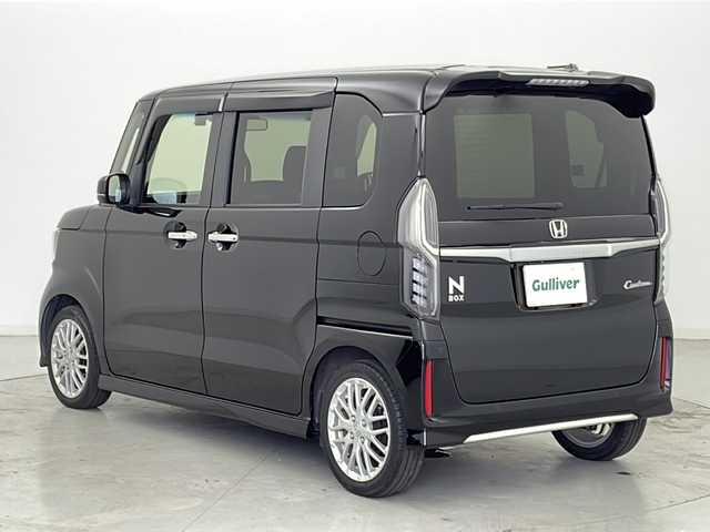 ホンダ Ｎ ＢＯＸ カスタム L ターボ 宮城県 2021(令3)年 3.5万km クリスタルブラックパール ワンオーナー/Honda SENSING/・衝突軽減ブレーキ/・アダプティブクルーズコントロール	/・車線維持支援システム/・オートハイビーム/・アダプティブクルーズコントロール/両側パワースライドドア/シートヒーター/純正7型ナビ/BT.SD.DVD.CD.iPod.AUX.USB/フルセグTV/バックカメラ/純正ビルトインETC/ドライブレコーダーF/革巻ステアリング/パドルシフト/ステアリングスイッチ/プッシュスタート/スマートキー×2/ハーフレザーシート/ロールサンシェード/シートバックテーブル/純正フロアマッド/純正15インチAW/LEDヘッドライト/LEDフォグランプ/パーキングソナー/ドアバイザー/横滑り防止機能