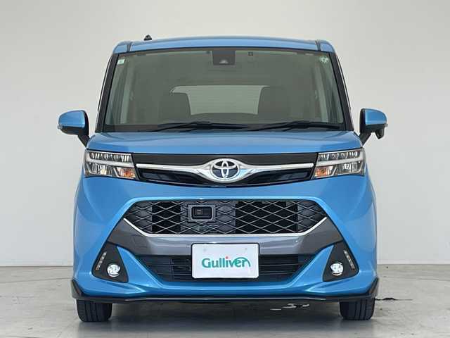 トヨタ タンク カスタムG S 愛知県 2017(平29)年 6.6万km ファインブルーマイカメタリック 純正9型ナビ ＳＤカードなし/両側パワースライドドア/クルーズコントロール/シートヒーター/バックカメラ/コーナーセンサー/純正アルミホイール/ETC2.0/LEDヘッドライト/フルセグ/CD DVD/Bluetooth/衝突軽減システム/ドライブレコーダー/ステアリングスイッチ/スマートキー/プッシュスタート