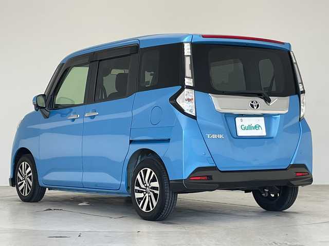 トヨタ タンク カスタムG S 愛知県 2017(平29)年 6.6万km ファインブルーマイカメタリック 純正9型ナビ ＳＤカードなし/両側パワースライドドア/クルーズコントロール/シートヒーター/バックカメラ/コーナーセンサー/純正アルミホイール/ETC2.0/LEDヘッドライト/フルセグ/CD DVD/Bluetooth/衝突軽減システム/ドライブレコーダー/ステアリングスイッチ/スマートキー/プッシュスタート