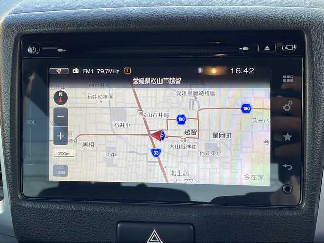 スズキ スペーシア T 愛媛県 2015(平27)年 6.8万km ブルーイッシュブラックパール3 純正ナビ(フルセグTV/CD/DVD/AM・FM/BT/iPod/USB)/アラウンドビューモニター/ETC/両側パワースライドドア/運転席シートヒーター/クルーズコントロール/パドルシフト/アイドリングストップ機能/純正14インチアルミホイール/社外フロアマット