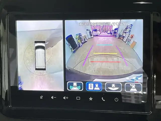 スズキ スペーシア カスタム HYBRID GS 千葉県 2024(令6)年 2.5万km ブルーイッシュブラックパール3 禁煙車/スズキセーフティ サポート/・デュアルセンサーブレーキサポートII/・誤発進抑制機能/・車線逸脱抑制機能/・後退時ブレーキサポート/・ハイビームアシスト/・全方位モニター/左側パワースライドドア/純正9インチナビ/Bluetooth/フルセグ/AM・FM/アラウンドビューモニター/レーダークルーズコントロール/LEDオートライト/シートヒーター/純正14インチアルミホイール/アイドリングストップ/USBポート/プッシュスタート/スマートキー/取扱説明書/保証書