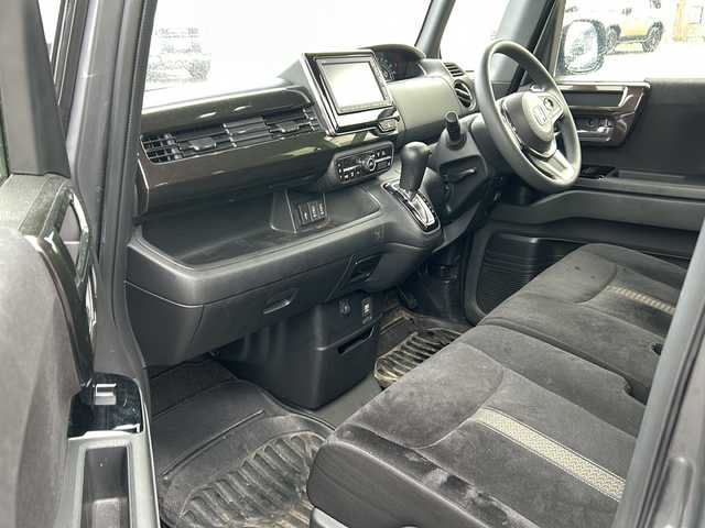 ホンダ Ｎ ＢＯＸ カスタム G L 秋田県 2017(平29)年 5.7万km シャイニンググレーM 純正メモリナビ/純正BT、CD/パワースライドドア/純正14インチAW/バックカメラ/ETC