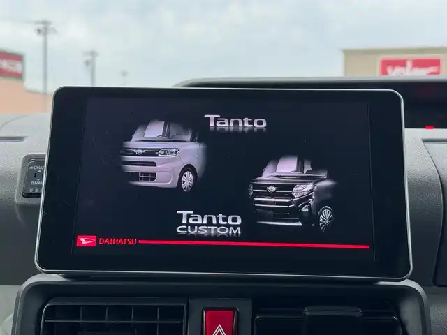 ダイハツ タント X ターボ セレクション 滋賀県 2020(令2)年 6.2万km ファイアークォーツレッドM 純正フルセグナビ/　フルセグ Bluetooth CD DVD SD AM FM/バックカメラ/純正ドライブレコーダー/パワースライドドア/スマートアシスト/衝突回避支援ブレーキ/衝突警報機能/車線逸脱機能/ふらつき警報/路側逸脱警報/ブレーキ制御付誤発進抑制機能（前方・後方）/先行車発進お知らせ機能/オートハイビーム/コーナーセンサー/スマートキー×2/プッシュスタート/取説/保証書