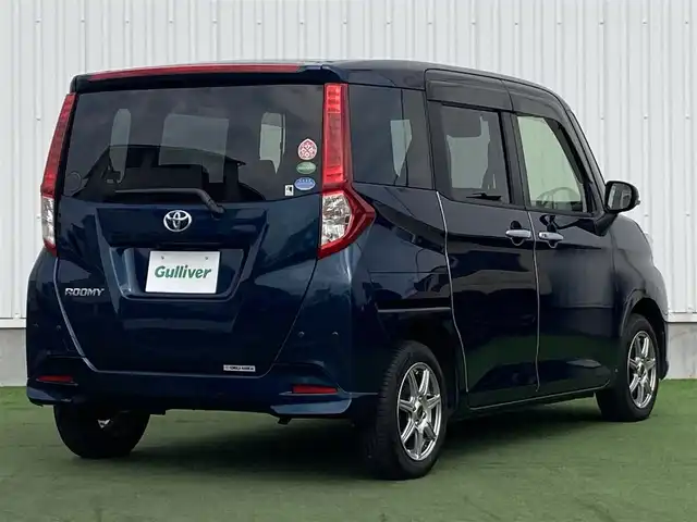 トヨタ ルーミー G 香川県 2019(令1)年 5.1万km レーザーブルークリスタルシャイン 登録時走行距離：50393km/ディーラー純正9型SDナビ/　CD DVD BT　フルセグTV/バックカメラ/両側パワースライドドア/衝突被害軽減装置/クルーズコントロール/オートハイビーム/オートライト/レベライザヘッドライト/アイドリングストップ/横滑り防止装置/ロールサンシェード/ISOFIX/ビルトインETC/前後ドライブレコーダー/プッシュスタート/スマートキー/スペアキー