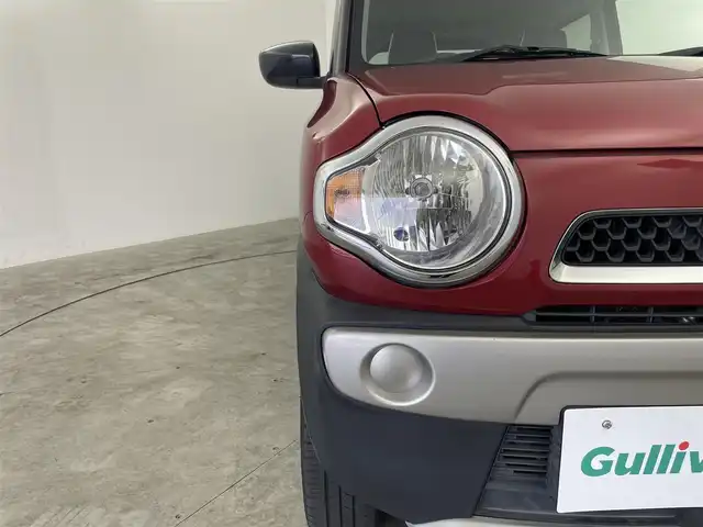 スズキ ハスラー G 群馬県 2016(平28)年 7.2万km フェニックスレッドパール/ブルーイッシュブラックパール ７型社外ナビ　Ｂカメラ　衝突軽減　ＥＴＣ　シートヒーター　フルセグ　横滑り防止装置　アイドリングストップ　プッシュスタート　オートエアコン　純正フロアマット　ＣＤ　ＤＶＤ　ＡＭ　ＦＭ　ＳＤ　ｉＰａｄ