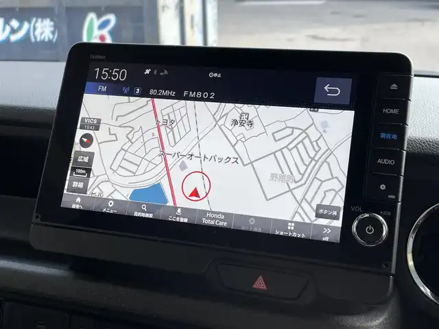ホンダ Ｎ ＢＯＸ カスタム 滋賀県 2024(令6)年 0.1万km ミッドナイトブルービームM 禁煙車/純正9型ナビ/CD.DVD.Bluetooth.フルセグ.Applecarplay/バックカメラ/ホンダセンシング/●衝突軽減ブレーキ/●先行車発進お知らせ機能/●歩行者事故低減ステアリング/●路外逸脱抑制機能/●標識認識機能/●渋滞追従機能付アダプティブクルーズコントロール/●車線維持支援システム/●誤発進抑制機能/●後方誤発進抑制機能/●近距離衝突軽減ブレーキ/●急アクセル抑制機能/●パーキングセンサーシステム/●オートハイビーム/ビルトインETC/前席シートヒーター/LEDヘッドライト/片側電動スライドドア/前方ドライブレコーダー/パーキングセンサー/電子パーキング/ブレーキホールド