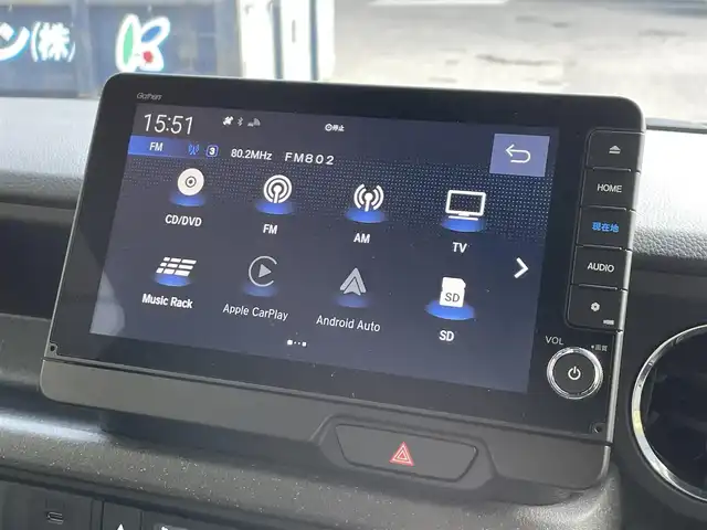 ホンダ Ｎ ＢＯＸ カスタム 滋賀県 2024(令6)年 0.1万km ミッドナイトブルービームM 禁煙車/純正9型ナビ/CD.DVD.Bluetooth.フルセグ.Applecarplay/バックカメラ/ホンダセンシング/●衝突軽減ブレーキ/●先行車発進お知らせ機能/●歩行者事故低減ステアリング/●路外逸脱抑制機能/●標識認識機能/●渋滞追従機能付アダプティブクルーズコントロール/●車線維持支援システム/●誤発進抑制機能/●後方誤発進抑制機能/●近距離衝突軽減ブレーキ/●急アクセル抑制機能/●パーキングセンサーシステム/●オートハイビーム/ビルトインETC/前席シートヒーター/LEDヘッドライト/片側電動スライドドア/前方ドライブレコーダー/パーキングセンサー/電子パーキング/ブレーキホールド