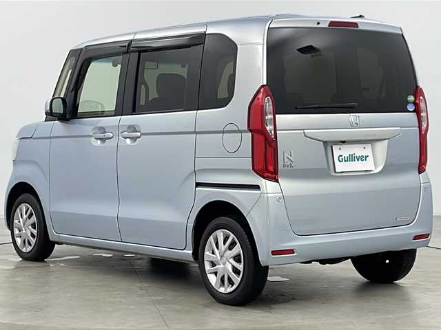 ホンダ Ｎ ＢＯＸ G EX ホンダセンシング 道央・札幌 2019(平31)年 3.5万km モーニングミストブルーM ・４ＷＤ/・社外ＳＤナビＴＶ・ＣＤ・ＢＴ/・バックカメラ/・片側パワースライドドア/・Honda　SENSING/・衝突軽減機能/・御発進抑制機能/・路外逸脱抑制機能/・ACC/・LKAS/・標識認識システム/・シートヒーター（D/N）/・ドアミラーヒーター/・ビルトインETC/・ステアリングスイッチ/・プッシュスタート/・社外ドラレコ/・LEDヘッドライト/・オートライト/・スマートキー/・スペアキー/・社外AWスタッドレスセット積込