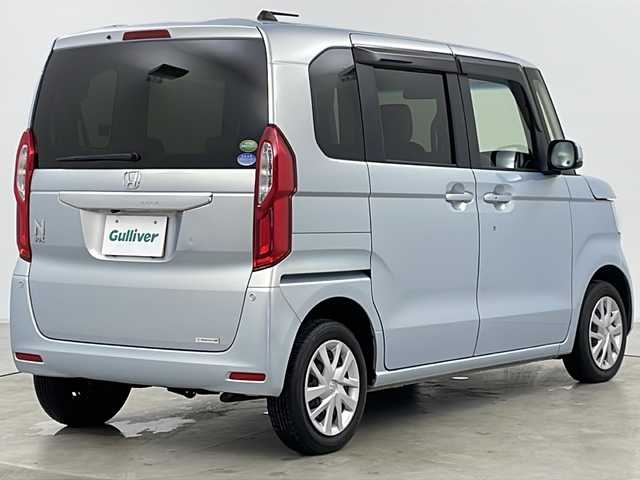 ホンダ Ｎ ＢＯＸ G EX ホンダセンシング 道央・札幌 2019(平31)年 3.5万km モーニングミストブルーM ・４ＷＤ/・社外ＳＤナビＴＶ・ＣＤ・ＢＴ/・バックカメラ/・片側パワースライドドア/・Honda　SENSING/・衝突軽減機能/・御発進抑制機能/・路外逸脱抑制機能/・ACC/・LKAS/・標識認識システム/・シートヒーター（D/N）/・ドアミラーヒーター/・ビルトインETC/・ステアリングスイッチ/・プッシュスタート/・社外ドラレコ/・LEDヘッドライト/・オートライト/・スマートキー/・スペアキー/・社外AWスタッドレスセット積込