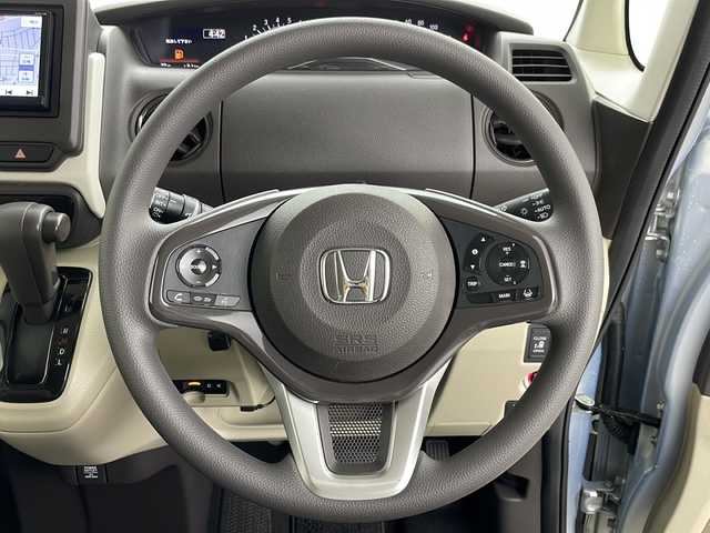 ホンダ Ｎ ＢＯＸ G EX ホンダセンシング 道央・札幌 2019(平31)年 3.5万km モーニングミストブルーM ・４ＷＤ/・社外ＳＤナビＴＶ・ＣＤ・ＢＴ/・バックカメラ/・片側パワースライドドア/・Honda　SENSING/・衝突軽減機能/・御発進抑制機能/・路外逸脱抑制機能/・ACC/・LKAS/・標識認識システム/・シートヒーター（D/N）/・ドアミラーヒーター/・ビルトインETC/・ステアリングスイッチ/・プッシュスタート/・社外ドラレコ/・LEDヘッドライト/・オートライト/・スマートキー/・スペアキー/・社外AWスタッドレスセット積込