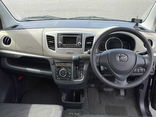 マツダ フレア XS 千葉県 2012(平24)年 7.8万km ルナグレーメタリック 純正オーディオ/（AUX/AM/AUX/FM/CD）/プッシュスタート/スマートキー/アイドリングストップ/オートエアコン/運転席シートヒーター/盗難防止装置