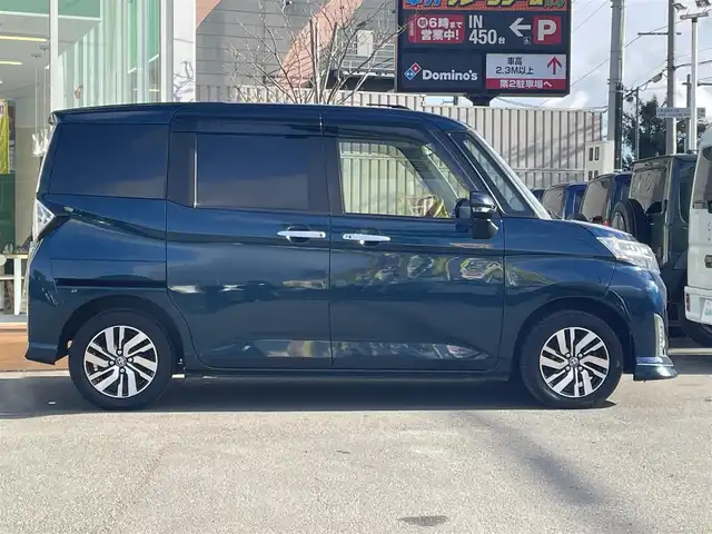 トヨタ ルーミー カスタムG 道央・札幌 2017(平29)年 5.5万km レーザーブルークリスタルシャイン ・４WD/・寒冷地仕様/・バックカメラ/・両側パワースライドドア/・クルーズコントロール/・エンジンスターター/・ウォークスルー/・フォグランプ/・シートヒーター/・KENWOODナビ/・Bluetooth/・フルセグTV/・純正アルミホイール/・アイドリングストップ/・横滑り防止装置/・オートライト/・LEDヘッドライト