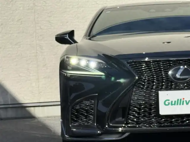 レクサス ＬＳ 500 Fスポーツ 滋賀県 2019(平31)年 6.2万km グラファイトブラックガラスフレーク サンルーフ/モデリスタエアロ/RAYS22インチホイール/純正20インチAW積み込み/純正ナビ/フルセグTV/黒革シート/シートヒーター＆ベンチレーション/ハンドルヒーター/ETC/エアサス/デジタルインナーミラー/リアオートサンシェード