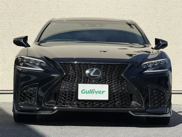 レクサス ＬＳ 500 Fスポーツ 滋賀県 2019(平31)年 6.2万km グラファイトブラックガラスフレーク サンルーフ/モデリスタエアロ/RAYS22インチホイール/純正20インチAW積み込み/純正ナビ/フルセグTV/黒革シート/シートヒーター＆ベンチレーション/ハンドルヒーター/ETC/エアサス/デジタルインナーミラー/リアオートサンシェード