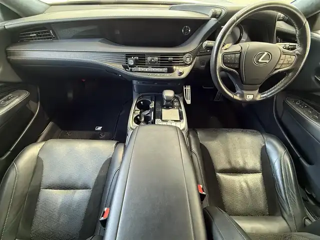 レクサス ＬＳ 500 Fスポーツ 滋賀県 2019(平31)年 6.2万km グラファイトブラックガラスフレーク サンルーフ/モデリスタエアロ/RAYS22インチホイール/純正20インチAW積み込み/純正ナビ/フルセグTV/黒革シート/シートヒーター＆ベンチレーション/ハンドルヒーター/ETC/エアサス/デジタルインナーミラー/リアオートサンシェード