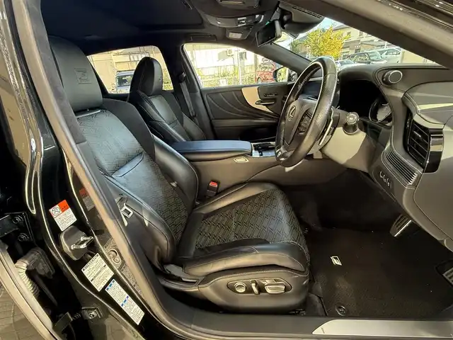 レクサス ＬＳ 500 Fスポーツ 滋賀県 2019(平31)年 6.2万km グラファイトブラックガラスフレーク サンルーフ/モデリスタエアロ/RAYS22インチホイール/純正20インチAW積み込み/純正ナビ/フルセグTV/黒革シート/シートヒーター＆ベンチレーション/ハンドルヒーター/ETC/エアサス/デジタルインナーミラー/リアオートサンシェード