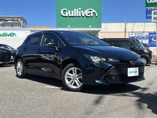トヨタ カローラ スポーツ G 石川県 2018(平30)年 1.9万km ブラッキッシュアゲハガラスフレーク 純正ナビ/フルセグTV/Bluetooth/DVD再生/ドライブレコーダー/バックカメラ/純正フロアマット/LEDヘッドライト/横滑り防止装置/オートライト/オートマチックハイビーム/レーンキープアシスト/アイドリングストップ/衝突被害軽減システム/ダブル＋カーテンエアバック