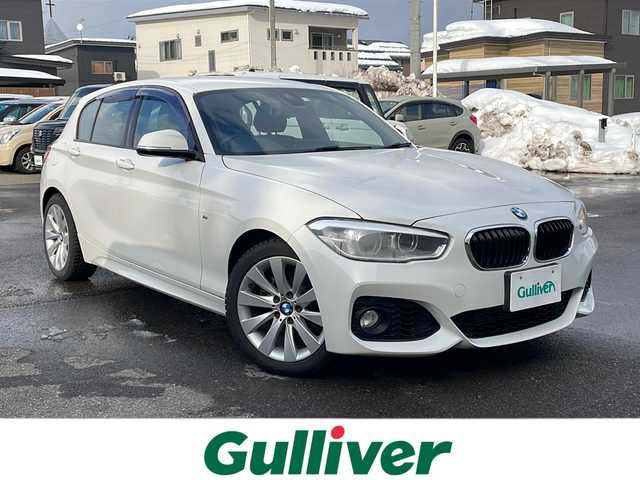 ＢＭＷ １１８ｉ Mスポーツパッケージ 秋田県 2016(平28)年 2.9万km パール 登録時走行距離28800km/純正ナビ（Bluetooth、CD/DVD）/バックカメラ/ETC/純正エアロパーツ（フロント、サイド、リア）/アイドリングストップ/横滑り防止装置/レーンキープアシスト/後方コーナーセンサー/純正17インチAW/純正フロアマット/HIDライト/フォグランプ/ドアバイザー/スマートキー