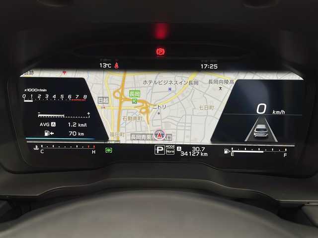 スバル レヴォーグ 1．8STIスポーツ EX 新潟県 2023(令5)年 3.5万km クリスタルブラックシリカ アイサイト/4WD/純正11.6インチナビ/　　フルセグ/BT/iPod/AUXbu/バックモニター/サイドカメラ/パワーバックドア/レーダークルーズコントロール/LEDオートライト/レザーシート/パワーシート/メモリーシート/全席シートヒーター/純正18インチアルミホイール/パドルシフト/ステアリングスイッチ/アイドリングストップ/USBポート/スマートキー/ETC