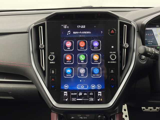 スバル レヴォーグ 1．8STIスポーツ EX 新潟県 2023(令5)年 3.5万km クリスタルブラックシリカ アイサイト/4WD/純正11.6インチナビ/　　フルセグ/BT/iPod/AUXbu/バックモニター/サイドカメラ/パワーバックドア/レーダークルーズコントロール/LEDオートライト/レザーシート/パワーシート/メモリーシート/全席シートヒーター/純正18インチアルミホイール/パドルシフト/ステアリングスイッチ/アイドリングストップ/USBポート/スマートキー/ETC