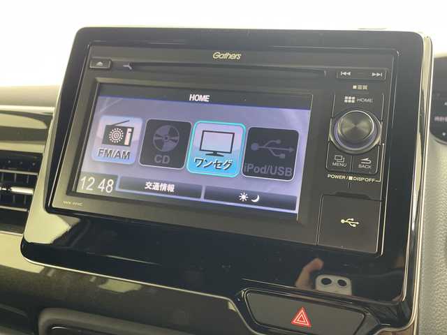 ホンダ Ｎ ＢＯＸ カスタム G L 群馬県 2018(平30)年 3.4万km プラチナホワイトパール 純正ディスプレイオーディオ　ワンセグＴＶ　バックカメラ　両側電動スライドドア　ローダウン　社外マフラー　オートライト　ＬＥＤヘッドライト　ステアリングスイッチ　ビルトインＥＴＣ　スマートキー　禁煙
