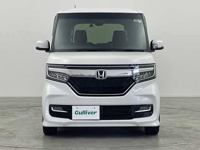 ホンダ Ｎ ＢＯＸ カスタム G L 群馬県 2018(平30)年 3.4万km プラチナホワイトパール 純正ディスプレイオーディオ　ワンセグＴＶ　バックカメラ　両側電動スライドドア　ローダウン　社外マフラー　オートライト　ＬＥＤヘッドライト　ステアリングスイッチ　ビルトインＥＴＣ　スマートキー　禁煙