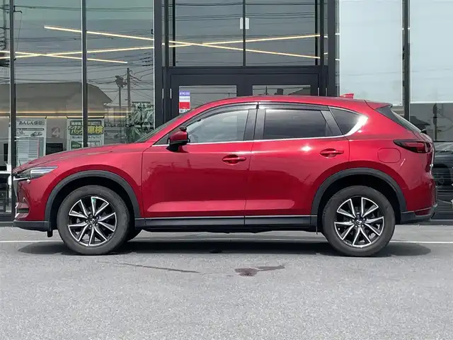 マツダ ＣＸ－５ XD プロアクティブ 茨城県 2017(平29)年 3.1万km ソウルレッドクリスタルM 純正ナビ/【ラジオ・aha・Stitcher・BT・USB】/Bカメラ/左サイドカメラ/ETC/アイドリングストップ/前後コーナーセンサー/レーダークルコン/ステリモ/ブレーキホールド/BSM/HUD/ミラータイプGPSレーダー探知機/MTモード付AT/オートライト/純正フロアマット/純正アルミホイール