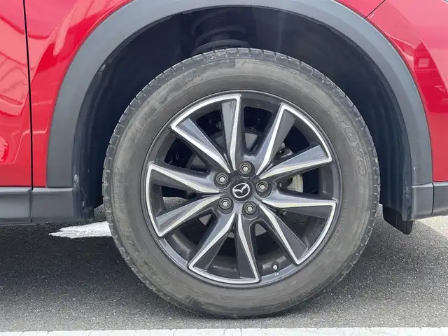 マツダ ＣＸ－５ XD プロアクティブ 茨城県 2017(平29)年 3.1万km ソウルレッドクリスタルM 純正ナビ/【ラジオ・aha・Stitcher・BT・USB】/Bカメラ/左サイドカメラ/ETC/アイドリングストップ/前後コーナーセンサー/レーダークルコン/ステリモ/ブレーキホールド/BSM/HUD/ミラータイプGPSレーダー探知機/MTモード付AT/オートライト/純正フロアマット/純正アルミホイール