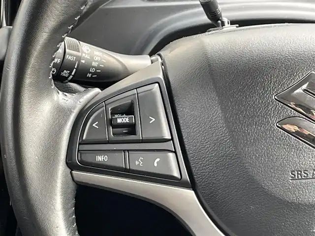 スズキ ソリオ バンディット HV MV 道央・札幌 2017(平29)年 7.9万km ブーストブルーパールメタリック ・４WD/・衝突軽減システム/・ハイブリッド車/・純正ナビ/・フルセグTV/・Bluetooth/・バックモニター/・片側パワースライドドア/・プッシュスタート/・アイドリングストップ/・クルーズコントロール/・シートヒーター/・エンジンスターター/・スペアキー１本/・シートアンダーボックス助手席側/・ウォークスルー/・フルフラットシート/・フォグランプ/・横滑り防止装置/・レーンキープアシスト