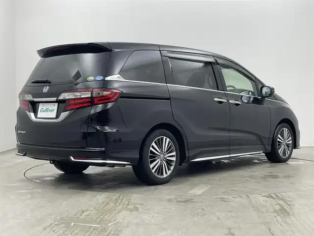 ホンダ オデッセイ G エアロ ホンダセンシング 埼玉県 2018(平30)年 7.1万km クリスタルブラックパール 純正９インチナビ　フリップダウンモニター　バックカメラ　ビルトインＥＴＣ２．０　ホンダセンシング　アダプティブクルーズコントロール　純正アルミホイール　スマー　オートライト　ＬＥＤヘッドライト　地デジ