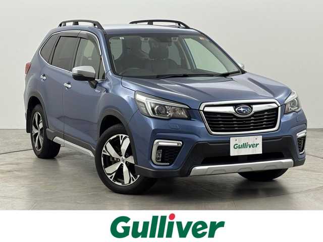 スバル フォレスター ハイブリッド アドバンス 福岡県 2019(令1)年 5.9万km ホライゾンブルーP 純正８インチナビ　/デジタルルームミラー　/ＥＴＣ　/レーダークルーズコントロール　/衝突軽減システム　/レーンキープ　/コーナーセンサー　/横滑り防止/センターデフロック　/パドルシフト　/パワーバックドア　/シートヒーター/４WD