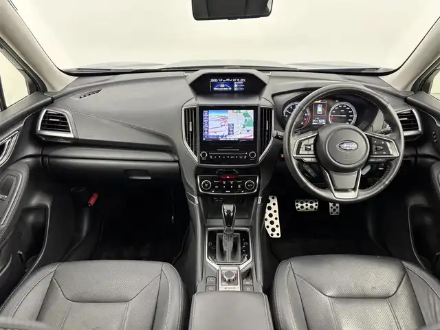スバル フォレスター ハイブリッド アドバンス 福岡県 2019(令1)年 5.9万km ホライゾンブルーP 純正８インチナビ　/デジタルルームミラー　/ＥＴＣ　/レーダークルーズコントロール　/衝突軽減システム　/レーンキープ　/コーナーセンサー　/横滑り防止/センターデフロック　/パドルシフト　/パワーバックドア　/シートヒーター/４WD