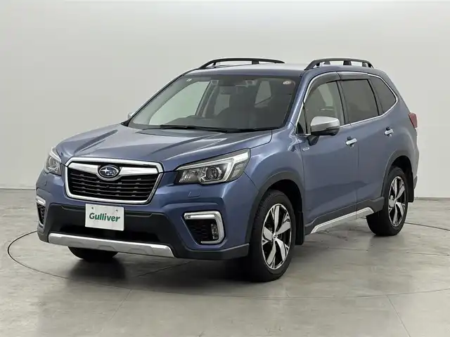 スバル フォレスター ハイブリッド アドバンス 福岡県 2019(令1)年 5.9万km ホライゾンブルーP 純正８インチナビ　/デジタルルームミラー　/ＥＴＣ　/レーダークルーズコントロール　/衝突軽減システム　/レーンキープ　/コーナーセンサー　/横滑り防止/センターデフロック　/パドルシフト　/パワーバックドア　/シートヒーター/４WD