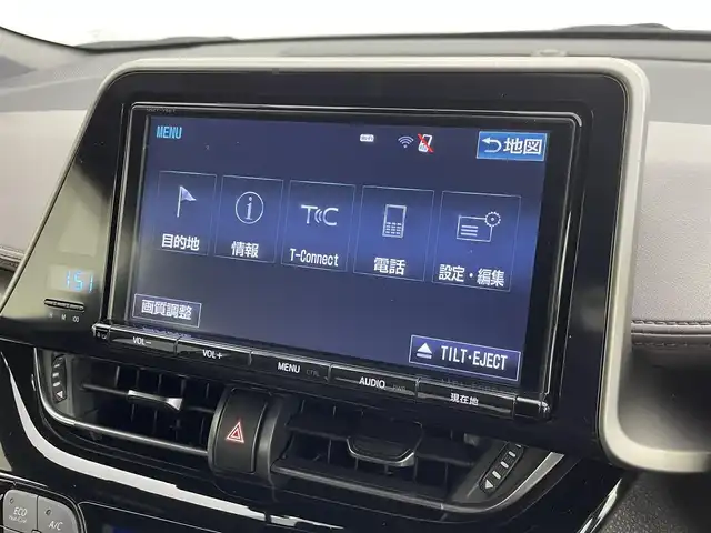 トヨタ Ｃ－ＨＲ G 群馬県 2017(平29)年 6.3万km ホワイトパールクリスタルシャイン 純正９インチナビ　モデリスタエアロ　バックカメラ　衝突軽減　BSM　アダプティブクルーズコントロール　レーンアシスト　ビルトインＥＴＣ　シートヒーター　純正ドライブレコーダー　スマートキー　禁煙車