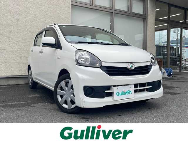 ダイハツ ミラ イース L 大阪府 2015(平27)年 5.2万km ホワイト キーレス/CD AUX/フロアマット/ドアバイザー/ヘッドライトレベライザー/取説/禁煙車