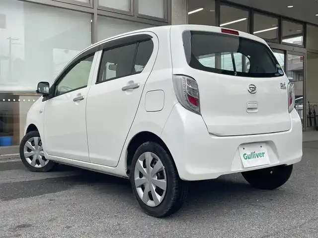 ダイハツ ミラ イース L 大阪府 2015(平27)年 5.2万km ホワイト キーレス/CD AUX/フロアマット/ドアバイザー/ヘッドライトレベライザー/取説/禁煙車