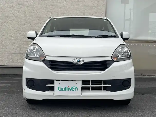 ダイハツ ミラ イース L 大阪府 2015(平27)年 5.2万km ホワイト キーレス/CD AUX/フロアマット/ドアバイザー/ヘッドライトレベライザー/取説/禁煙車