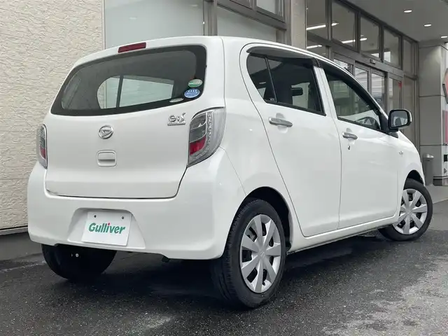 ダイハツ ミラ イース L 大阪府 2015(平27)年 5.2万km ホワイト キーレス/CD AUX/フロアマット/ドアバイザー/ヘッドライトレベライザー/取説/禁煙車